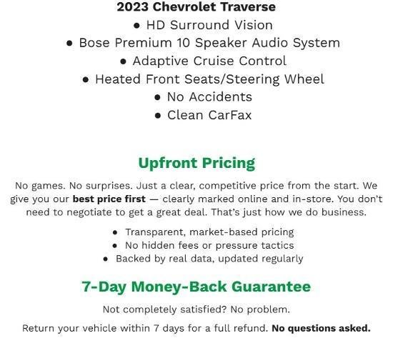 2023 Chevrolet Traverse AWD 4dr LT Leather