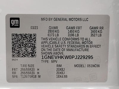 2023 Chevrolet Traverse AWD 4dr LT Leather
