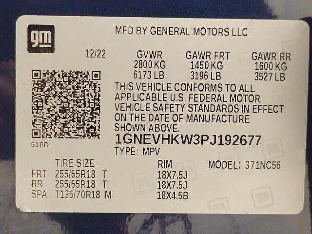 2023 Chevrolet Traverse AWD 4dr LT Leather