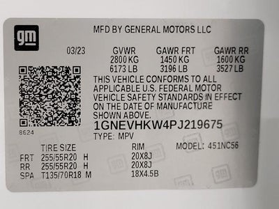 2023 Chevrolet Traverse AWD 4dr LT Leather