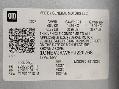 2023 Chevrolet Traverse AWD 4dr RS