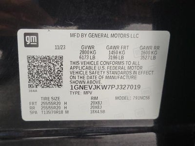 2023 Chevrolet Traverse AWD 4dr RS