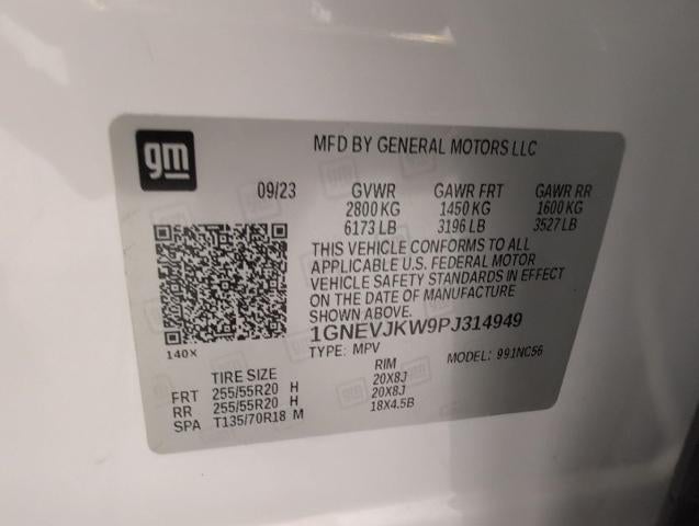 2023 Chevrolet Traverse AWD 4dr RS