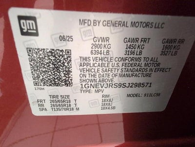 2025 Chevrolet Traverse AWD 4dr Z71