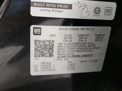 2025 Chevrolet Traverse AWD 4dr RS w/2RS