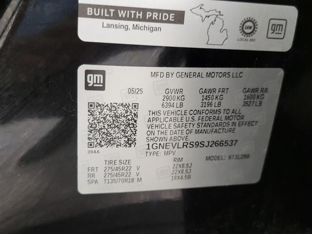 2025 Chevrolet Traverse AWD 4dr RS w/2RS