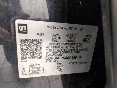 2025 Chevrolet Suburban 4WD 4dr Z71