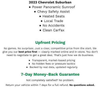 2023 Chevrolet Suburban 4WD 4dr RST