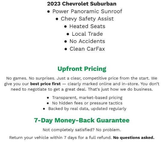 2023 Chevrolet Suburban 4WD 4dr RST