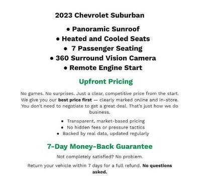 2023 Chevrolet Suburban 4WD 4dr RST