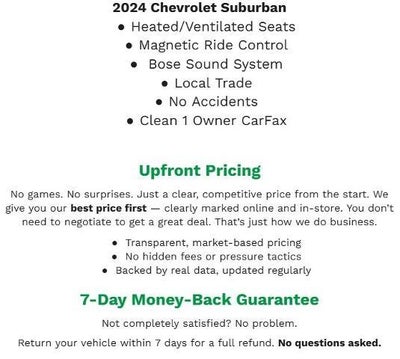 2024 Chevrolet Suburban 4WD 4dr High Country