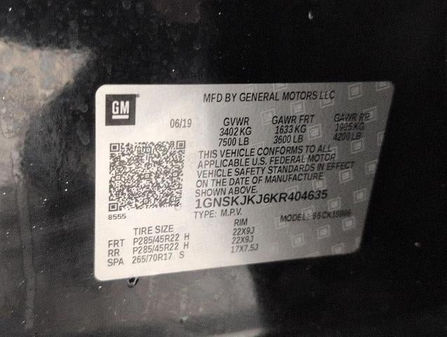 2019 Chevrolet Suburban 4WD 4dr 1500 Premier