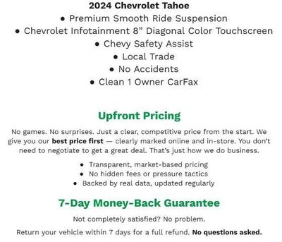 2024 Chevrolet Tahoe 4WD 4dr LS