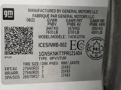 2023 Chevrolet Tahoe 4WD 4dr LT