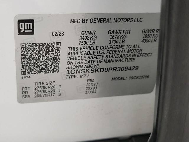 2023 Chevrolet Tahoe 4WD 4dr Premier