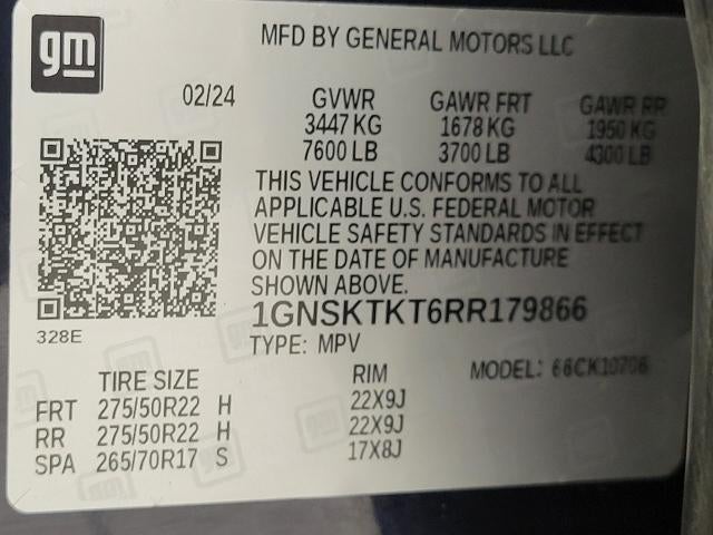 2024 Chevrolet Tahoe 4WD 4dr High Country