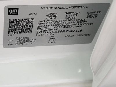 2024 GMC Sierra 1500 4WD Crew Cab 147 AT4