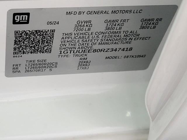 2024 GMC Sierra 1500 4WD Crew Cab 147 AT4