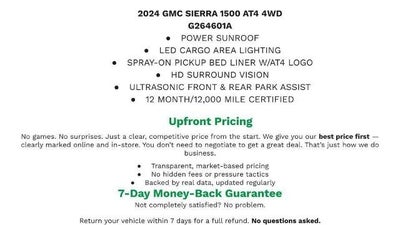2024 GMC Sierra 1500 4WD Crew Cab 147 AT4