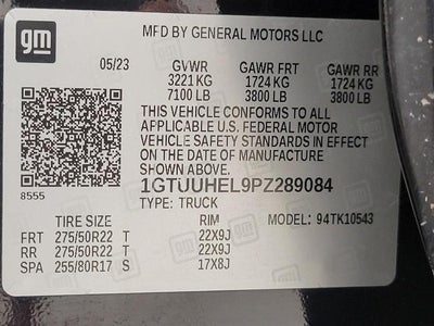 2023 GMC Sierra 1500 4WD Crew Cab 147 Denali Ultimate