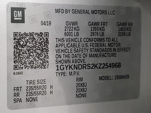 2019 Cadillac XT5 AWD 4dr Luxury