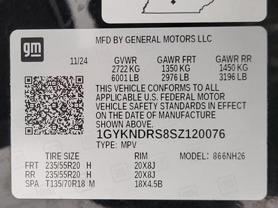 2025 Cadillac XT5 AWD 4dr Premium Luxury