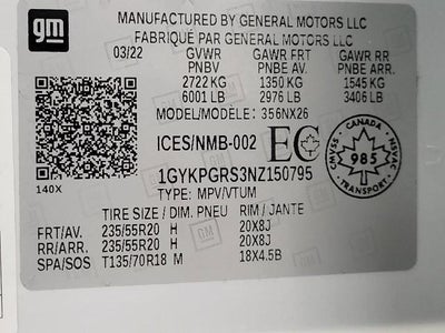 2022 Cadillac XT6 AWD 4dr Sport