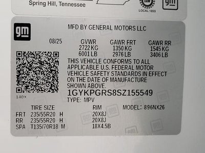 2025 Cadillac XT6 AWD 4dr Sport