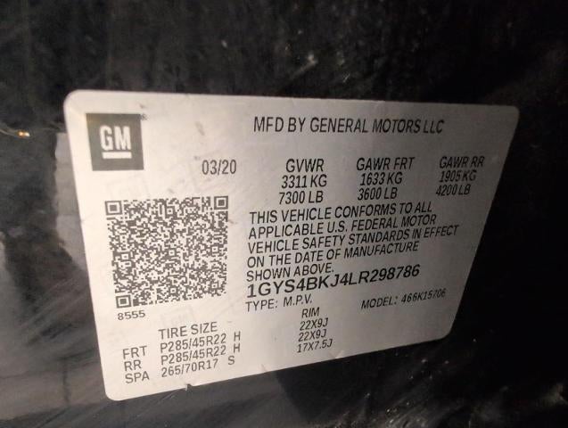 2020 Cadillac Escalade 4WD 4dr Luxury