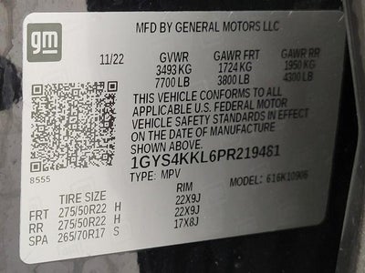 2023 Cadillac Escalade ESV 4WD 4dr Premium Luxury