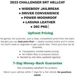 2023 Dodge Challenger SRT Hellcat Widebody Jailbreak RWD