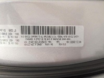 2020 Chrysler Pacifica Touring L FWD