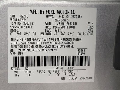 2018 Ford Edge SE FWD