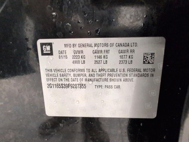 2015 Chevrolet Impala 4dr Sdn LTZ w/2LZ