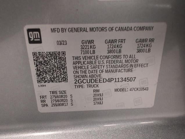 2023 Chevrolet Silverado 1500 4WD Crew Cab 147 RST
