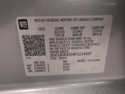 2023 Chevrolet Silverado 1500 4WD Crew Cab 147 RST