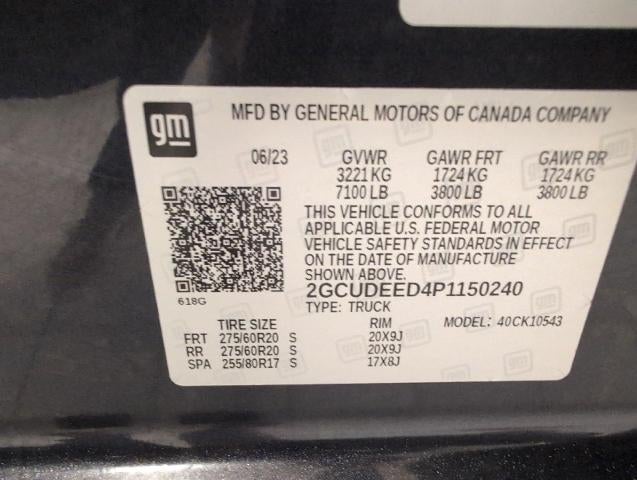 2023 Chevrolet Silverado 1500 4WD Crew Cab 147 RST