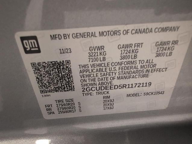 2024 Chevrolet Silverado 1500 4WD Crew Cab 147 RST