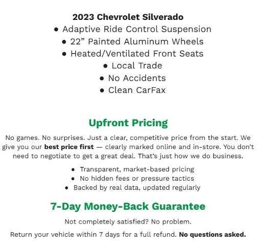 2023 Chevrolet Silverado 1500 4WD Crew Cab 147 High Country