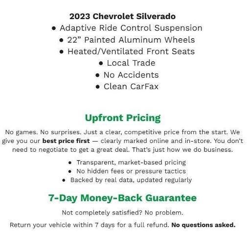 2023 Chevrolet Silverado 1500 4WD Crew Cab 147 High Country