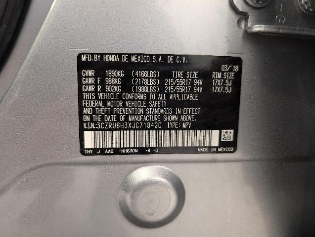 2018 Honda HR-V LX AWD CVT