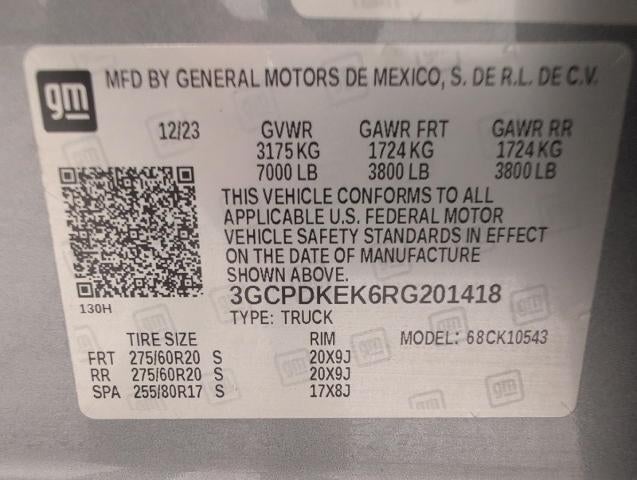 2024 Chevrolet Silverado 1500 LT