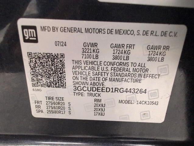 2024 Chevrolet Silverado 1500 4WD Crew Cab 147 RST