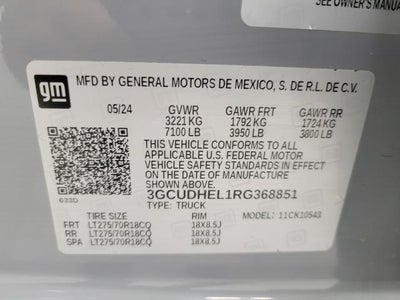 2024 Chevrolet Silverado 1500 4WD Crew Cab 147 ZR2