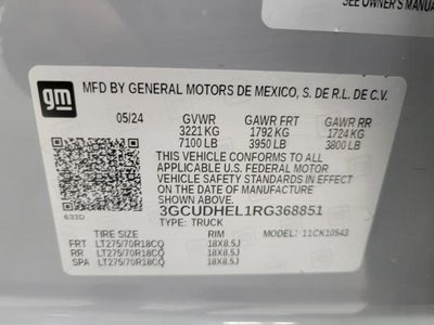 2024 Chevrolet Silverado 1500 4WD Crew Cab 147 ZR2