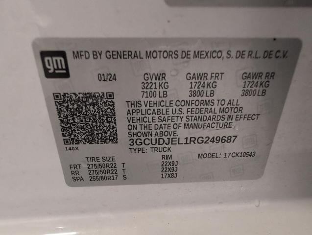 2024 Chevrolet Silverado 1500 4WD Crew Cab 147 High Country