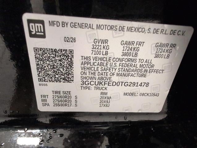 2026 Chevrolet Silverado 1500 4WD Crew Cab 147 LT Trail Boss