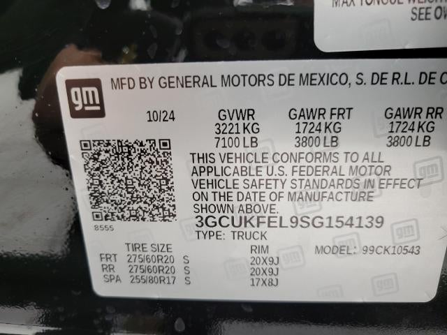 2025 Chevrolet Silverado 1500 4WD Crew Cab 147 LT Trail Boss