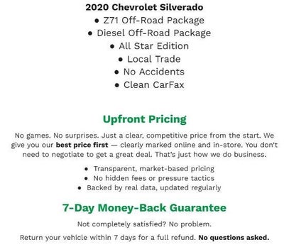 2020 Chevrolet Silverado 1500 4WD Crew Cab 147 RST