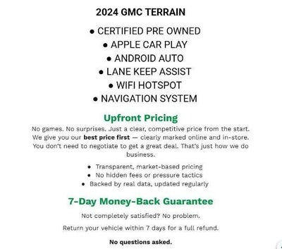 2024 GMC Terrain AWD 4dr SLE